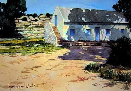 Water Colour  Size: (330x230)mm&nbsp; Unframed SOLD 2015 (Christo vd W - Saudi Arabia)