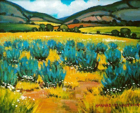 Acrylic on Canvas Board  Size: (255x205x2)mm  Frame: (442x392x25)mm  DONATION 2010