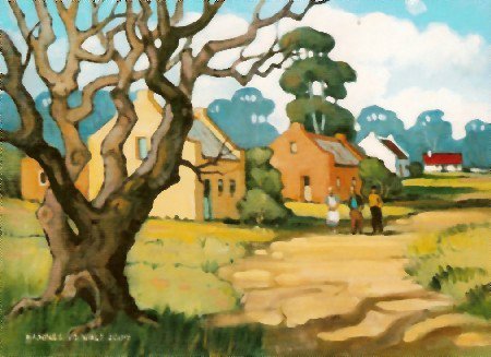 Oil on Canvas Board Size: (357x255x4)mm Frame: (483x381x25)mm Donation St Paul’s Golf Day 2012