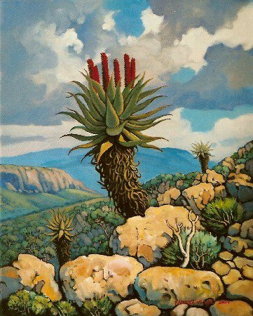 Oil on Stretched Canvas  Size: (405x510x20)mm,  Unframed  SOLD 2009
