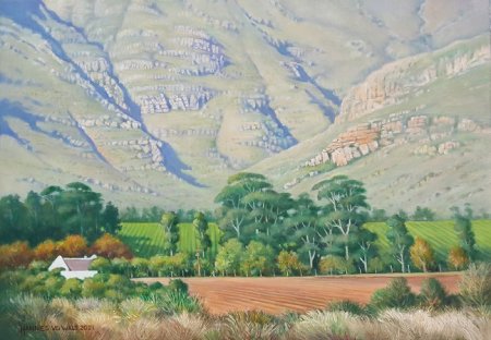 Oil on Stretched CanvasSize: (592x420x17) mmUnframedSOLD (Roanne - South Africa)