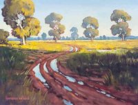 Oil on Stretched Canvas  Size: (450x350x15)mm Unframed  SOLD 2008