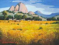 Oil on Stretched Canvas  Size: (305x230x20)mm Unframed  SOLD 2009